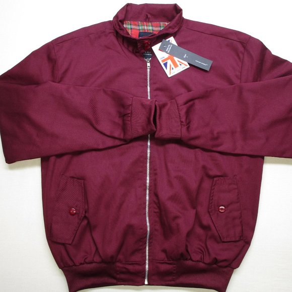 Men’s Jacket Cotton Works Full Zip Warm Up Casual Work Wear Collared Coat L NWT - Picture 2 of 7